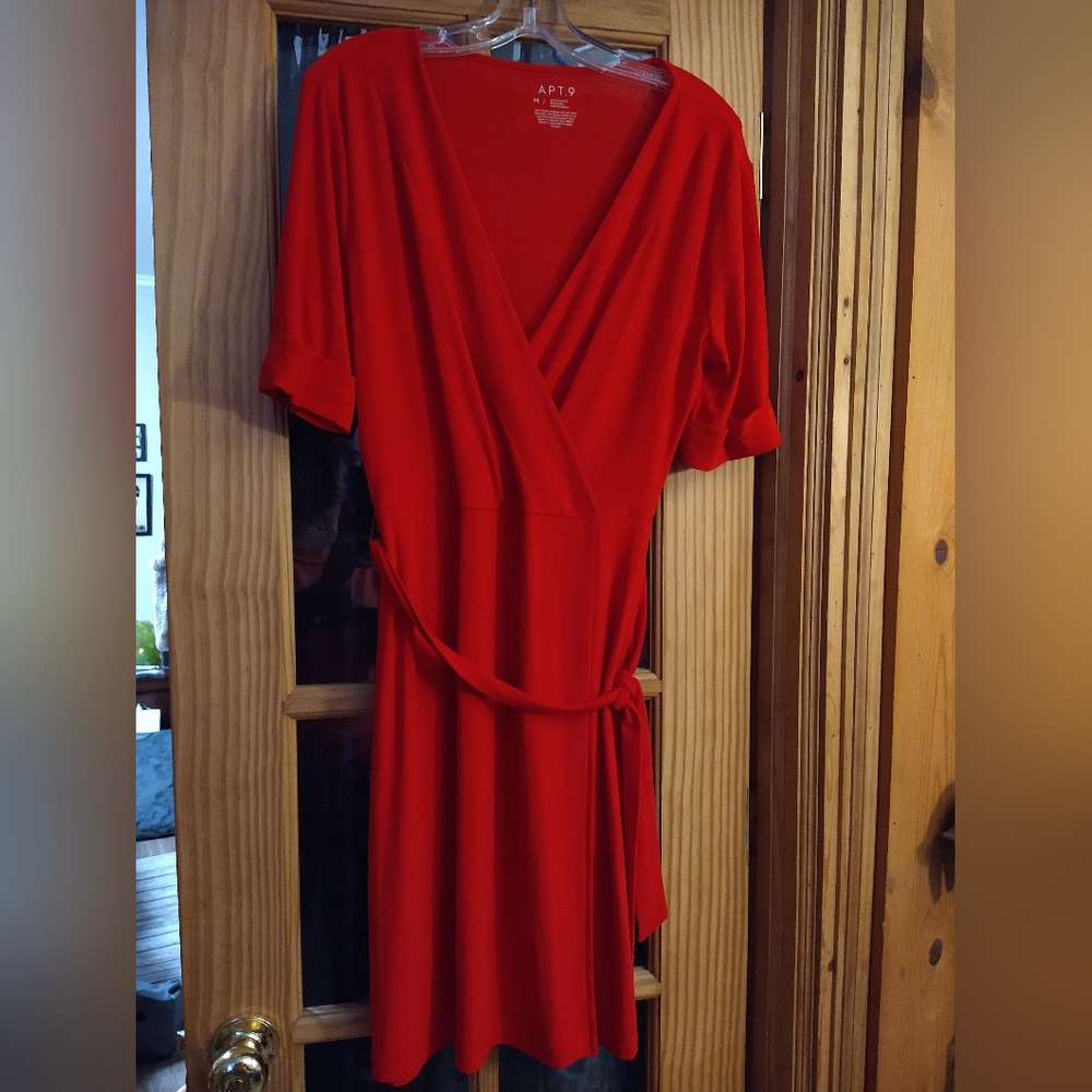 Apt. 9 faux wrap dress